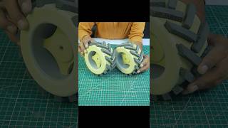 I Build A Rear Tyre For Rc Tractor