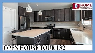 Open House Tour 132 - New Two-story Home Plan, Truman 3 by KLM Builders