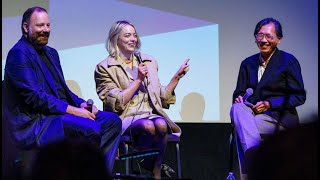 Emma Stone And Yorgos Lanthimos On Bleat Nyff61