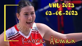 Volleyball Nations League 2023 / 03-06-2023 [Türkiye vs Italy] [Kubra Akman]