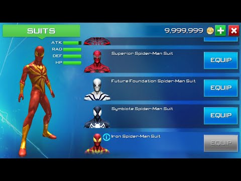 The Amazing Spider Man 2 MOD APK | All Suits UNLOCKED mod apk