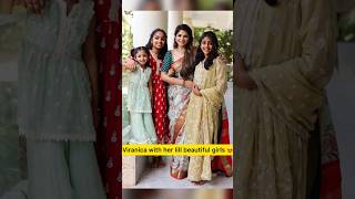 Actor Manchu Vishnu Wife Viranica With Her Lill Beautiful Girls