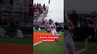 A Boerne Champion Touchdown