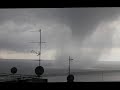 Tromba di mare per la Concordia, 19 agosto 2014, Waterspout near Concordia vessel