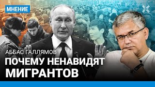 Галлямов: Почему В России Ненавидят Мигрантов. Эту Проблему Создал Путин