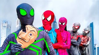 Pro 5 Superhero Story || Spider-Man Green ??? ( Live Action ) - Follow Me