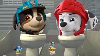 Paw Patrol: Marshall X Zuma - Skibidi Toilet Meme Song