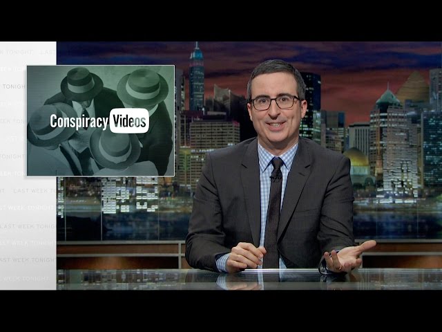 John Oliver Makes His Own Conspiracy Up - Video