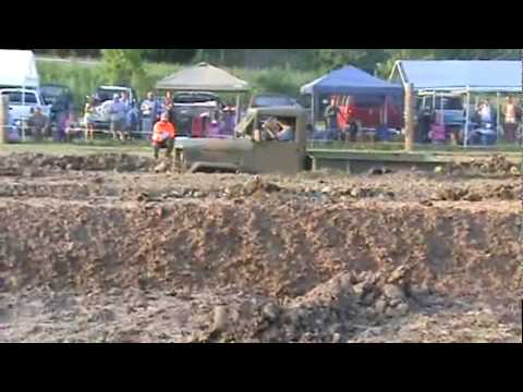 M35a2 Bobbed Deuce and half SWAMPSTOCK JUNE 20 2010 Busting the pit open 