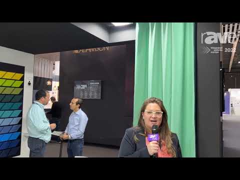 ISE 2022: ISINAC Showcases COURTAIN, an Absorbent Acoustic Treatment