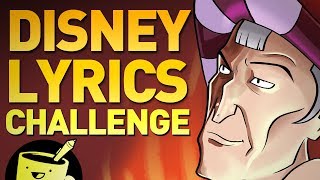 Disney Lyrics Drawing Challenge
