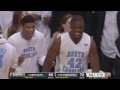 UNC Men's Basketball: Johnson finishes the alley oop from Paige