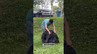 Cara Lipat Khemah Salin Baju Kurang Dari 25 Saat