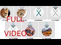 How to UPGRADE - Mac - Os -  X 10.7.5 to High Sierra - Full Video