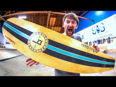 WHAT IS THE GIGANTER BOARD?! | YOU MAKE IT WE SKATE IT EP. 244