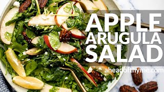 Arugula Salad With Apple And Pecan
