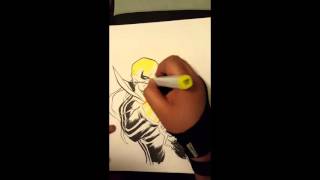 Iron Fist sketch timelapse