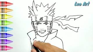 Hebat, Cara Menggambar Dan Mewarnai Naruto Dengan Mudah Untuk Anak Indonesia
