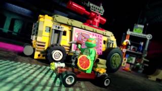 Lego Ninja Turtles - The Shellraiser Street Chase - 79104 & Shredders Dragon Bike - 79101