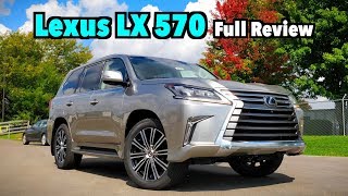2019 Lexus LX 570: FULL REVIEW | $100K Extreme Luxury On or Off-Road!