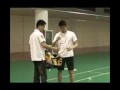 Lin Dan with Lining Racket