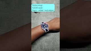 Watch Strap Idea Citizen Promaster Automatic Ny-0086 Pepsi Paired With Various Straps