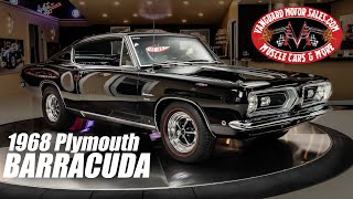 1968 Plymouth Barracuda Restomod For Sale Vanguard Motor Sales