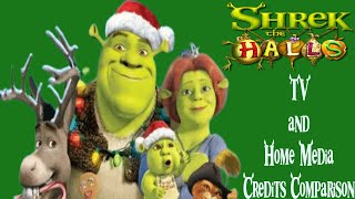 Shrek The Halls Credits Comparison Bluesclues&Thewigglesftw