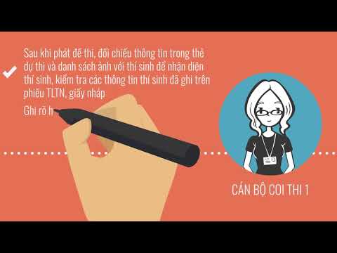 Hướng dẫn coi bài thi tổ hợp Kỳ thi tốt nghiệp THPT năm 2021.