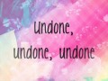 Undone - Haley Reinhart ( Lyrics)