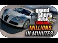 GTA 5 Online How To Make Money Fast Online - Make Millions in Minutes (GTA 5 Online Get Easy Money)