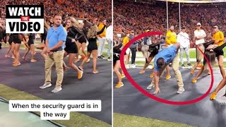 University Security Guard Shows Off Moves In Dance Routine