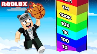 En Yükseğe Basket At ve Zirveye Çık! - Panda ile Roblox Super Dunk