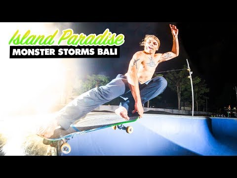 Island Paradise: Monster Storms Bali Video