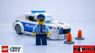 Police Patrol Car - LEGO CITY 60239 Speed Building Review + Instruction