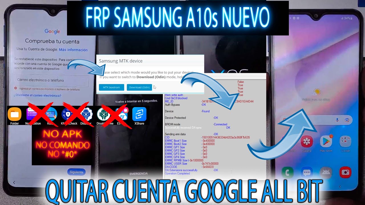 BOOM FRP SAMSUNG A10s QUITAR CUENTA GOOGLE SIN APK BOOM FRP SAMSUNG A10s QUITAR CUENTA GOOGLE SIN APK