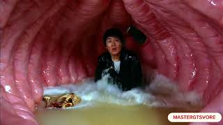 Men Falling Into Their Giantess Female Boss Stomach