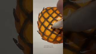How To Draw A Cute Pineapple With Rectangles