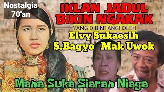 Iklan Jadul Elvy Sukaesih, S.Bagyo, Mak Uwok | Bumbu Masak | Mana Suka Siaran Niaga
