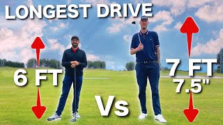 7Ft 7 350Lbs Fer Hits It Miles Long Drive Challenge