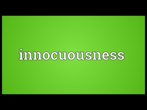 Header of innocuousness