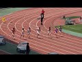 2013年 関西学生陸上競技対校選手権大会 男子1部100m予選4組