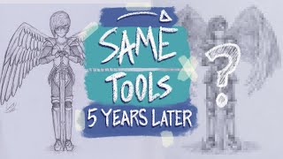 Draw this again challenge w/ THE SAME TOOLS! | 5 years later