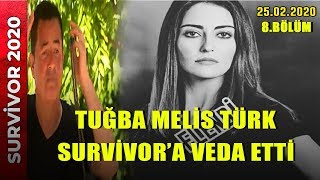 Survivor 2020 8.Bölüm Tuğba Melis Türk Survivor'a Veda Etti - Ada Konseyi