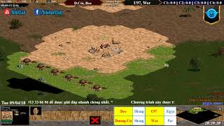 AoE 22 Random Đức Anh, Dương Còi vs U97, War Ngày 4/9/2018