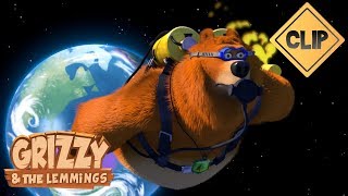 Grizzy & les Lemmings décollent dans l'espace - Grizzy & les Lemmings