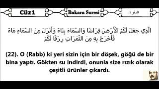 Abdulbasıt Muhammed Abdussamed Rahmetullahi Aleyh Kuranı Kerim Hatim Mukabele 1. Cüz
