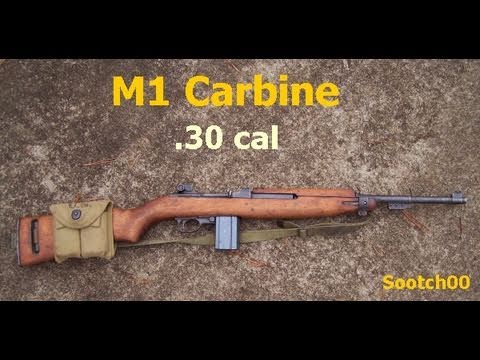 M-1 30 caliber Carbine - YouTube