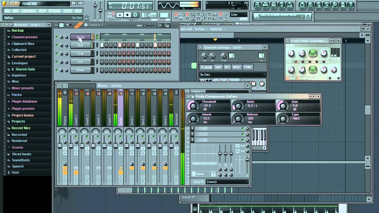 Как сделать плавный переход нот в fl studio Как сделать плавный переход нот в fl studio