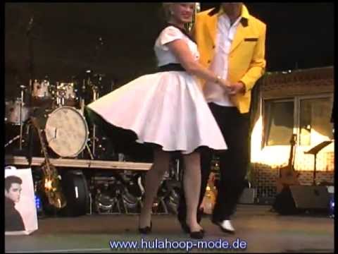 Modeschau 50er Jahre Veranstaltung in Rathenow 2011 YouTube